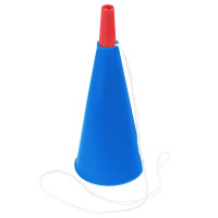 blau, rot