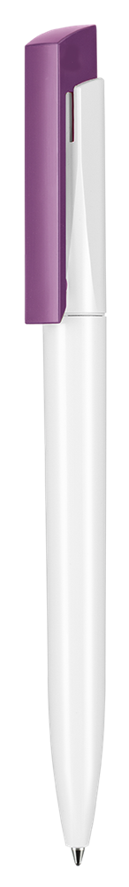 Kugelschreiber FRESH - weiss/violett