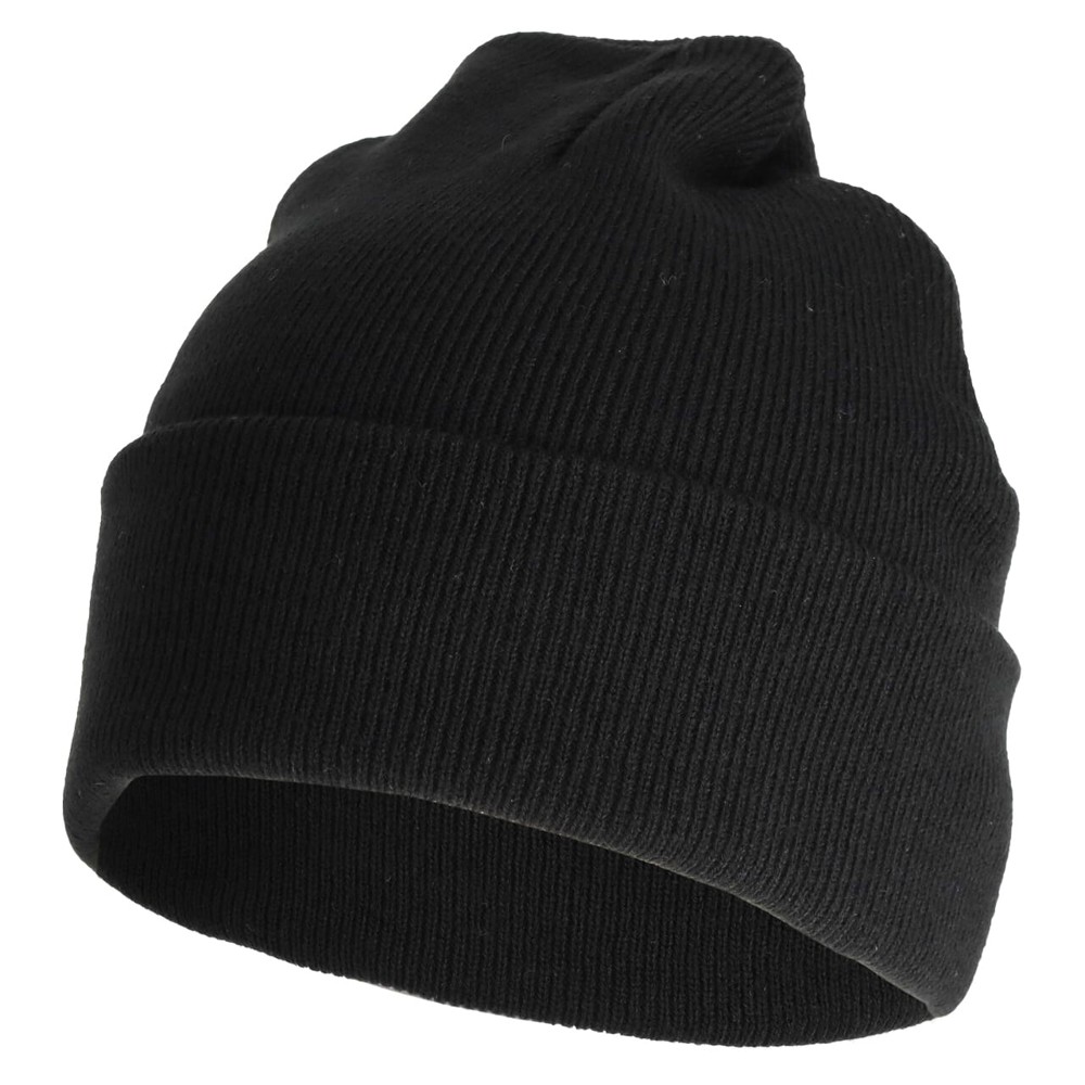 Strickmütze - Schwarz (Black) / Schwarz