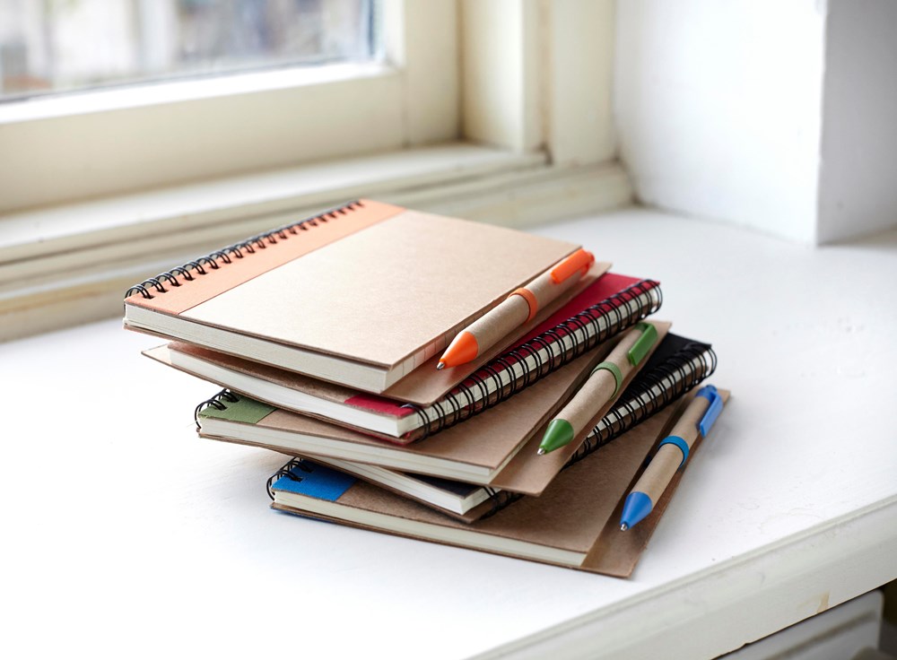 Notizbuch aus recyceltem Papier Stella