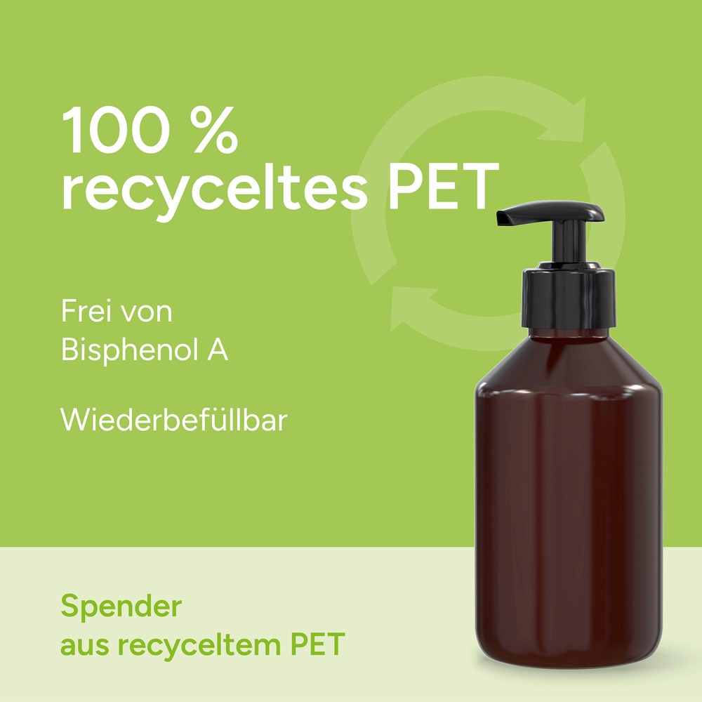 Hände-Desinfektionsgel (DIN EN 1500), 250 ml, Body Label (R-PET)