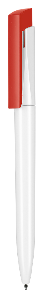 Kugelschreiber FRESH - weiss/signal-rot